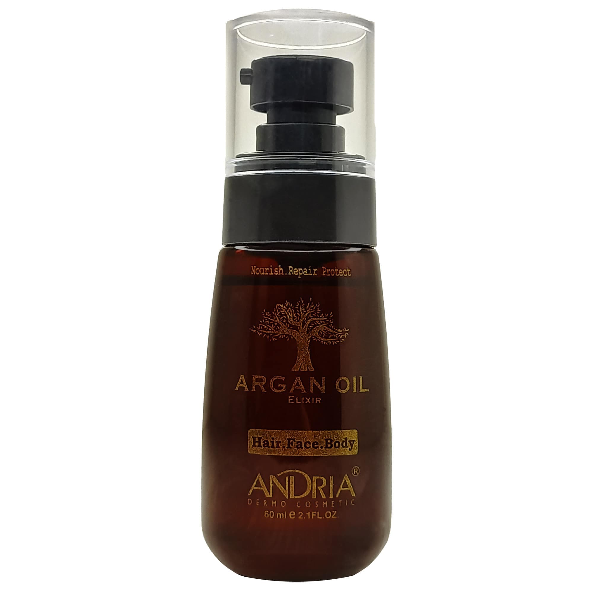 روغن آرگان 100% خالص آندریا مدل Pure Natural حجم 60 میل — تصویر ۳