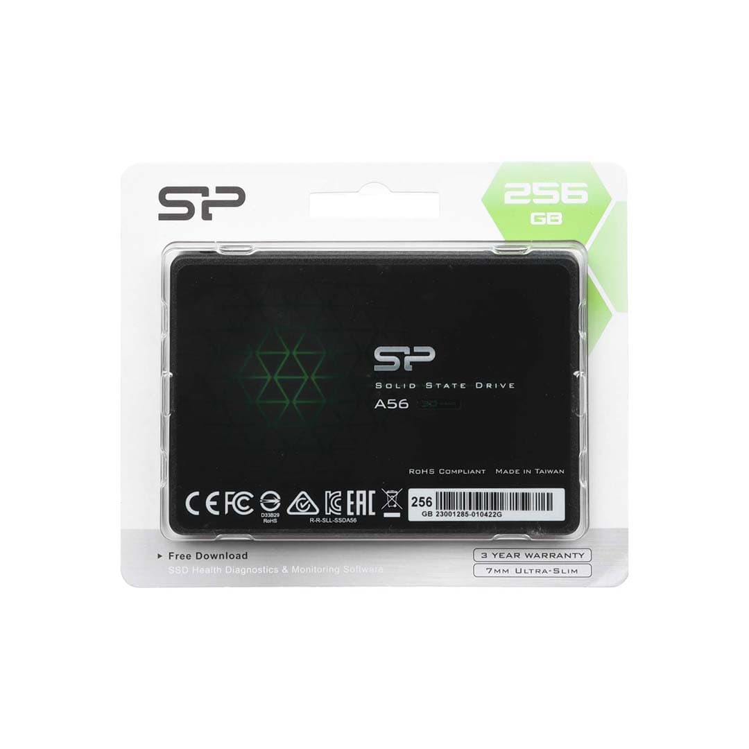 اس اس دی اینترنال SSD Silicon Power A56 ظرفیت 256 گیگابایت — تصویر ۸
