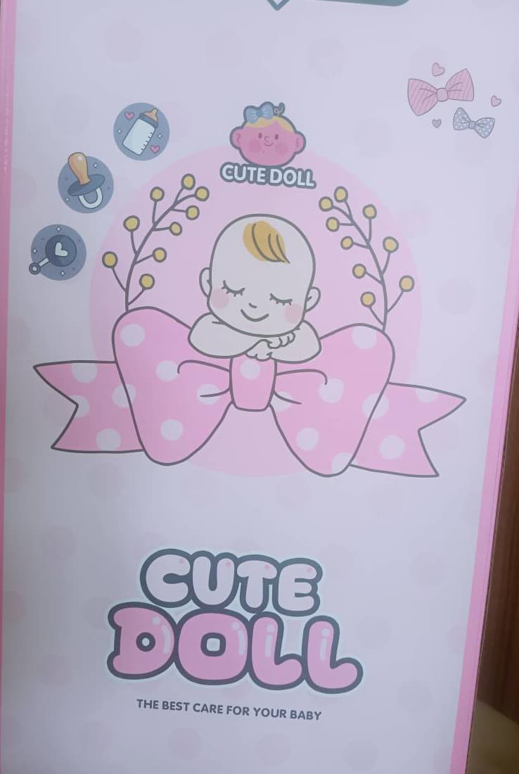 عروسک دخترانه CUTE DOLL — تصویر ۴