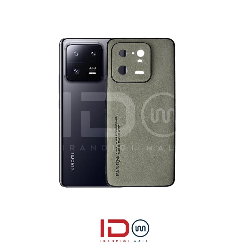 قاب چرمی لاکچری گوشی شیائومی مدل XIAOMI 13 PRO برند FANOYA — تصویر ۳