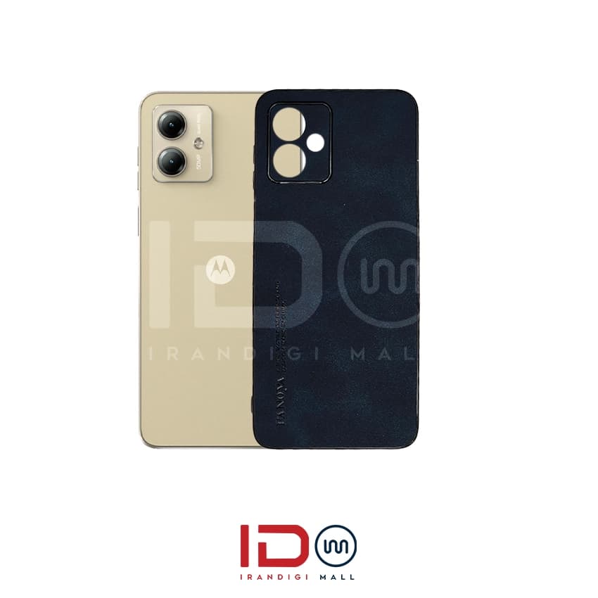 قاب چرمی لاکچری گوشی موتورولا مدل MOTOROLA G14 برند FANOYA — تصویر ۲