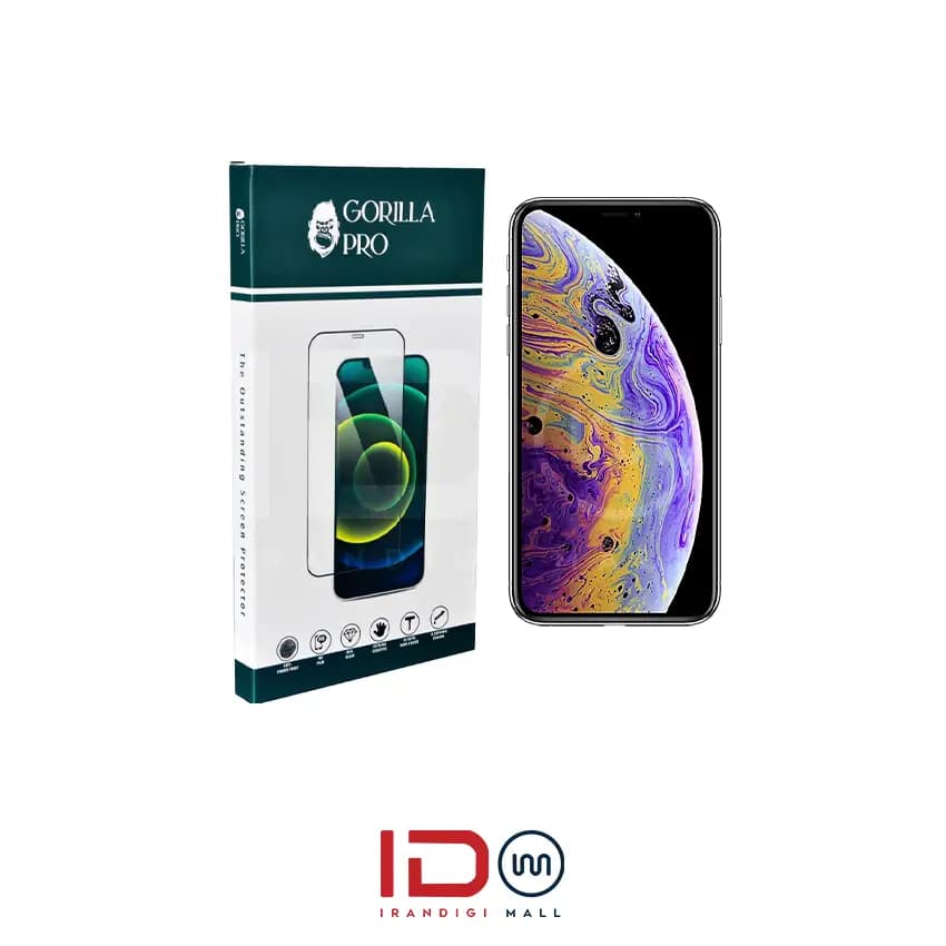 گلس و محافظ هیدروژلی (مات) نمایشگر گوشی اپل مدل iPhone XS