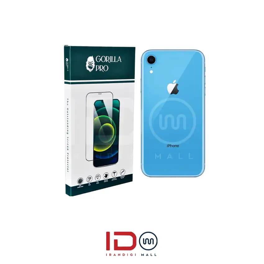 گلس و محافظ هیدروژلی (مات) بدنه گوشی اپل مدل iPhone XR