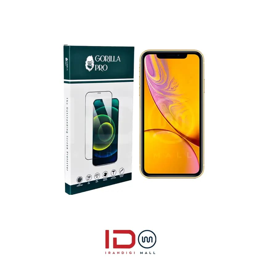 گلس و محافظ هیدروژلی (مات) نمایشگر گوشی اپل مدل iPhone XR
