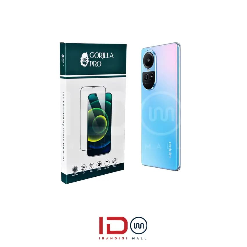 گلس و محافظ هیدروژلی (مات) بدنه گوشی اوپو مدل OPPO RENO 10 PRO — تصویر ۲