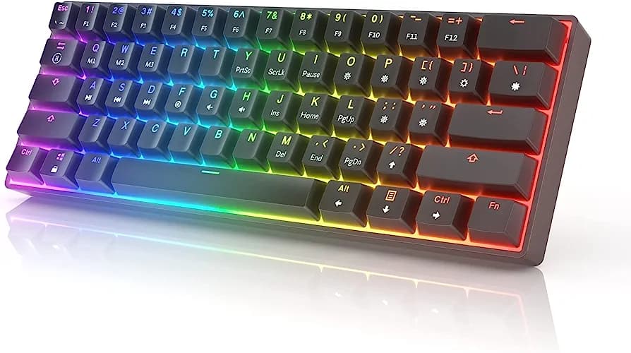 کیبورد مکانیکال گیمینگ HK gaming GK61 — تصویر ۷