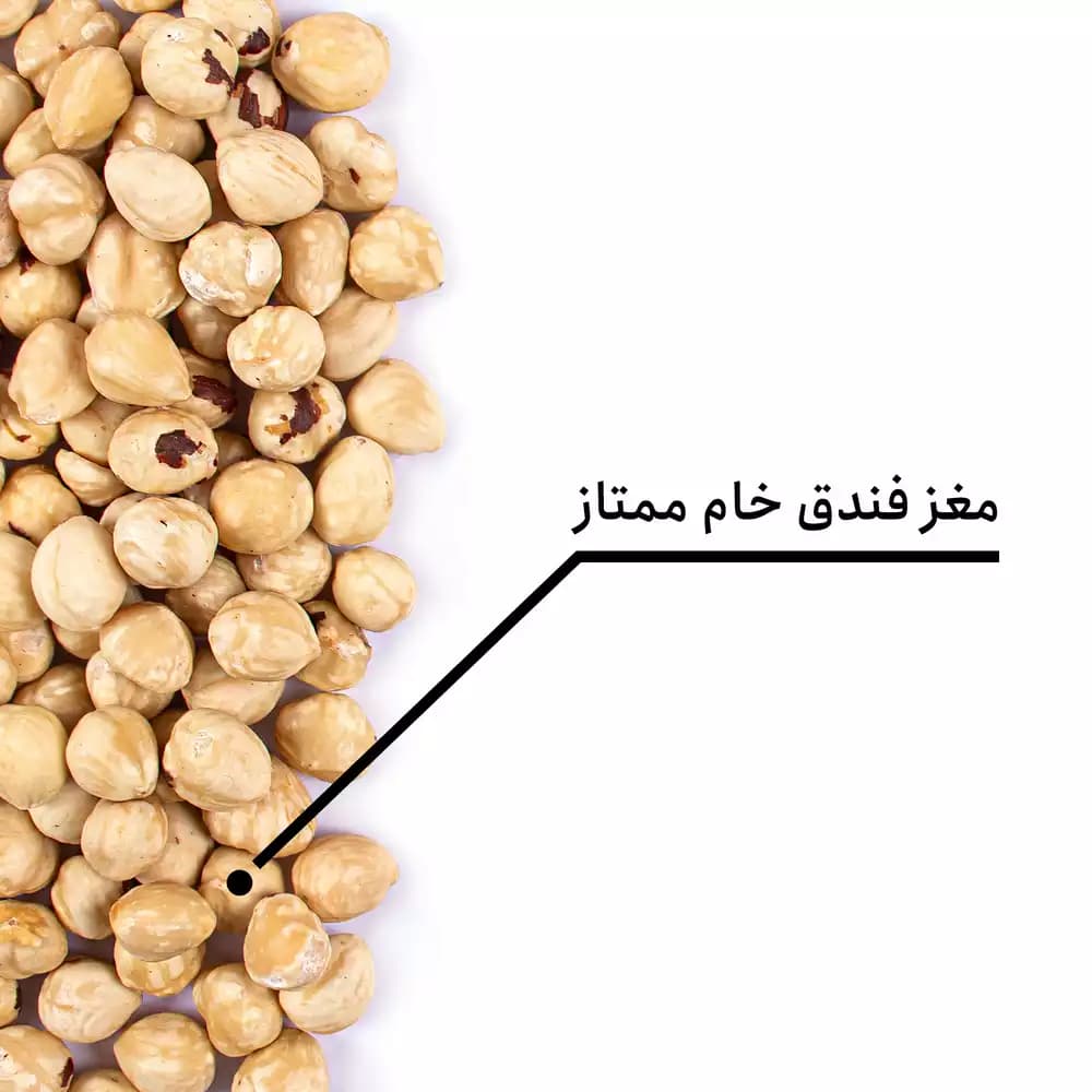 مغز فندق خام ممتاز — تصویر ۵