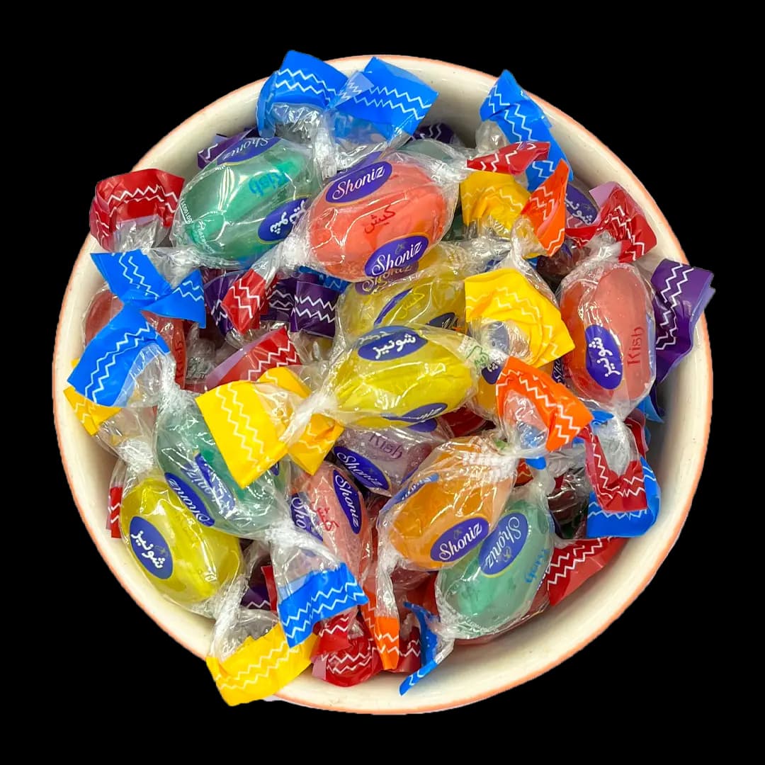 آبنبات میوه‌ای شونیز (500 گرمی) — تصویر ۳