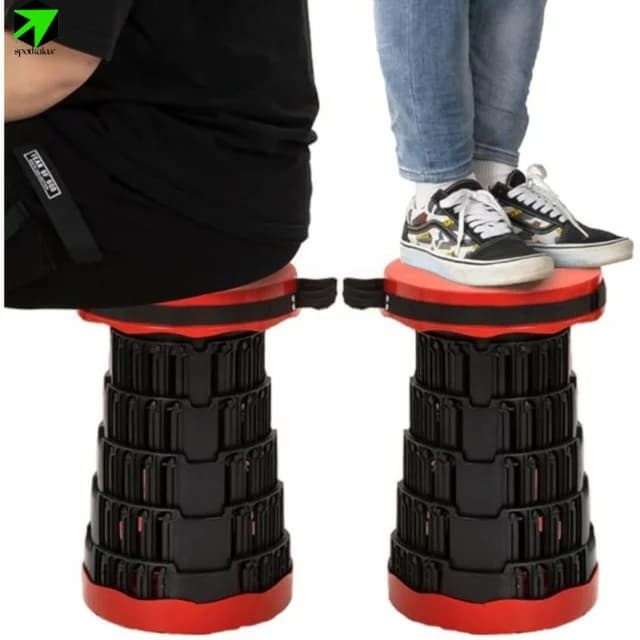 صندلی تلسکوپی تاشو | Foldable telescopic stool — تصویر ۵
