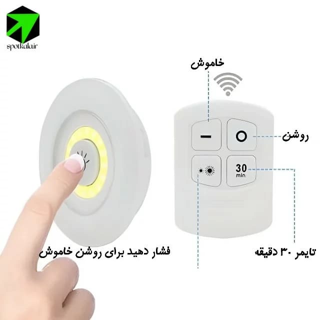 چراغ هوشمند کنترل دار — تصویر ۱۲