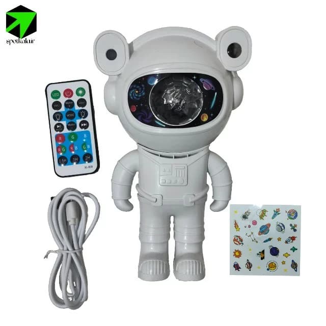 چراغ خواب کهکشانی اسپیکر دار فضانورد | Astronaut Projector Light — تصویر ۳