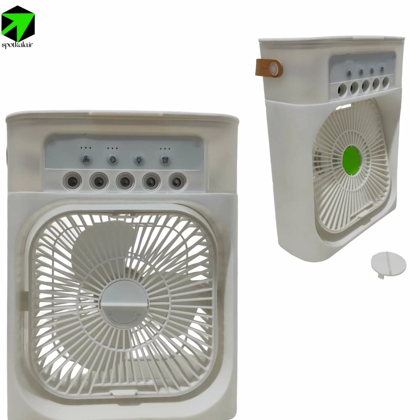 پنکه رومیزی مه پاش 5 کاناله سایز بزرگ اصلی AIR COOLER FAN — تصویر ۵