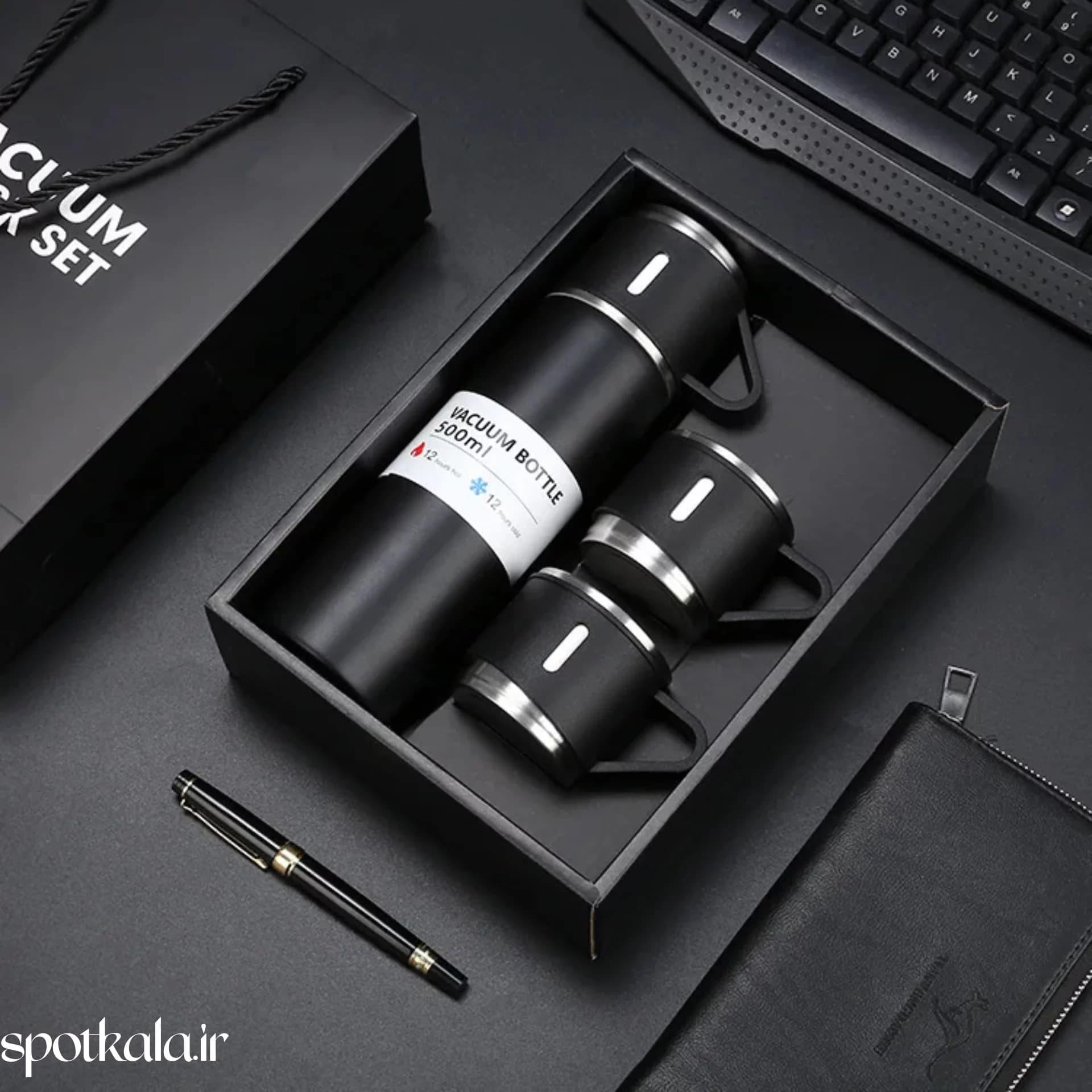 فلاسک وکیوم 3 کاپ — تصویر ۱۱