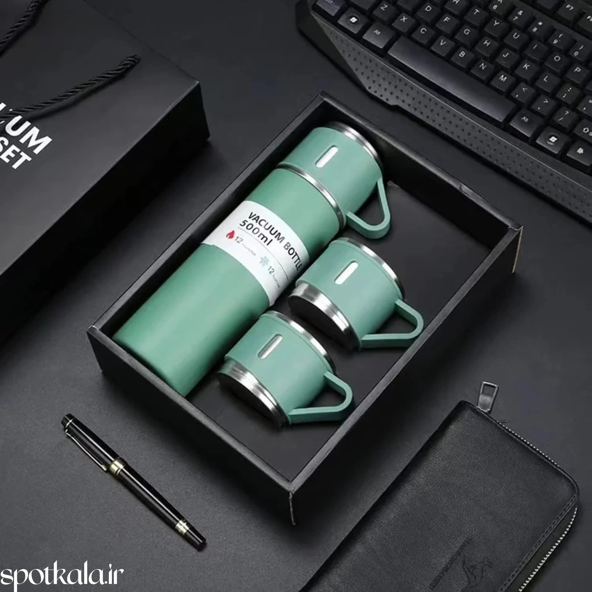 فلاسک وکیوم 3 کاپ — تصویر ۶