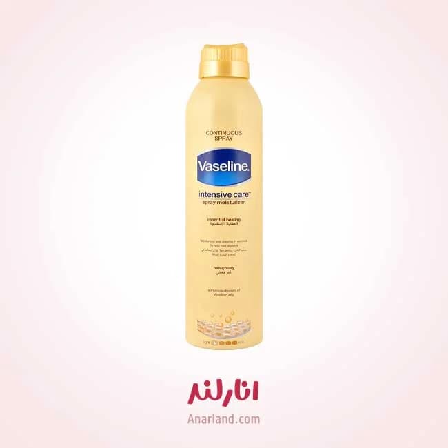 اسپری آبرسان بدن وازلین مدل Essential Healing حجم 190 میلی لیتر