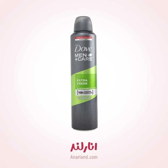 اسپری ضد تعریق مردانه داو مدل Extra Fresh حجم 250 میلی لیتر