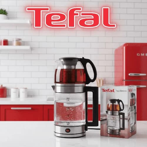 چایی ساز روهمی تفال وارمردار مدل TF-124