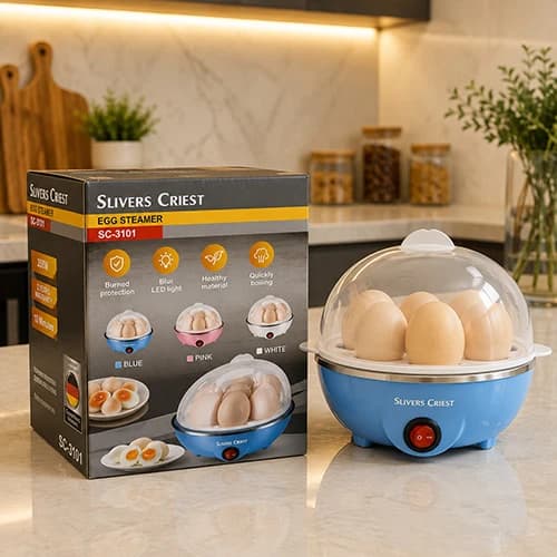 تخم مرغ پز سیلور کرست مدل SC3101 با ظرفیت ۷ عددی