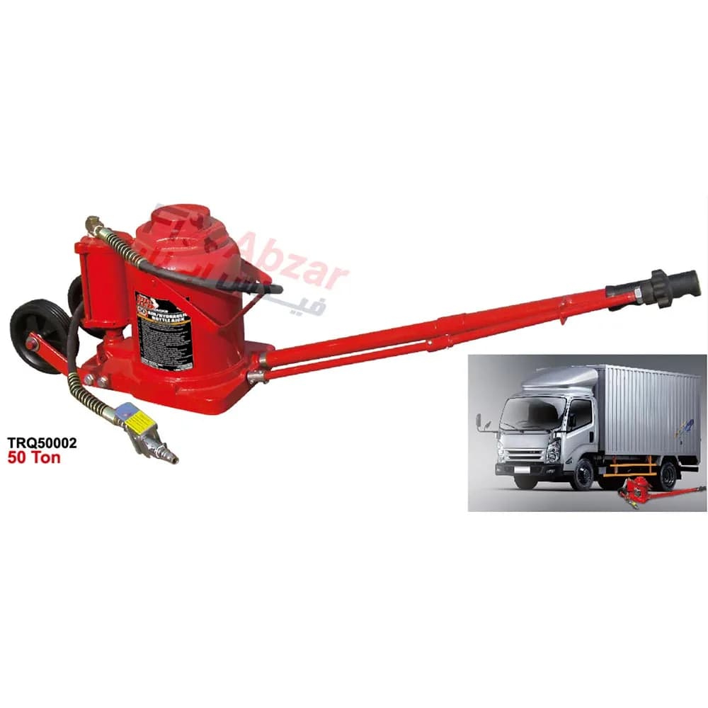 جک روغنی بادی 50 تن بیگ رد BIG RED مدل TRQ50002 — تصویر ۹