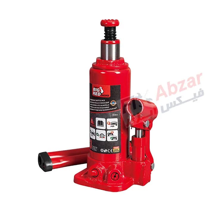 جک روغنی 3 تن بیگ رد BIG RED مدل T90304D-S — تصویر ۴