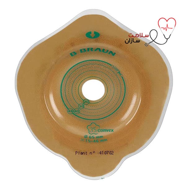 چسب پایه محدب با حلقه اتصال 65 کد 937615 بی براون