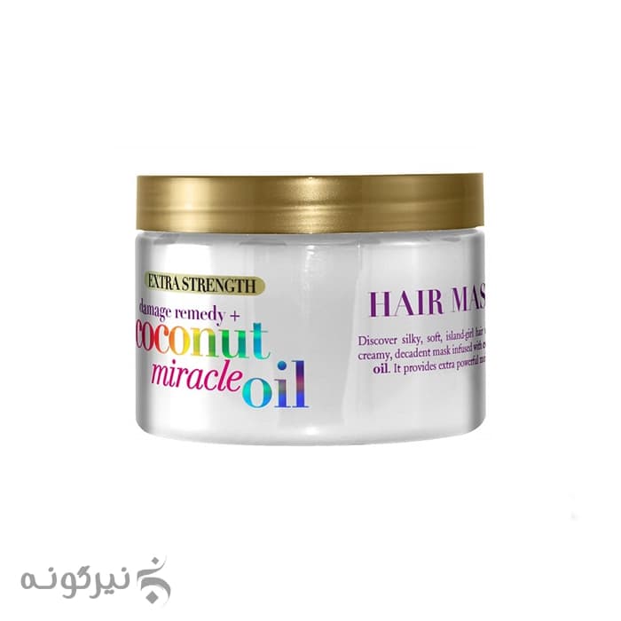 ماسک مو روغن نارگیل میراکل او جی ایکس OGX — تصویر ۳