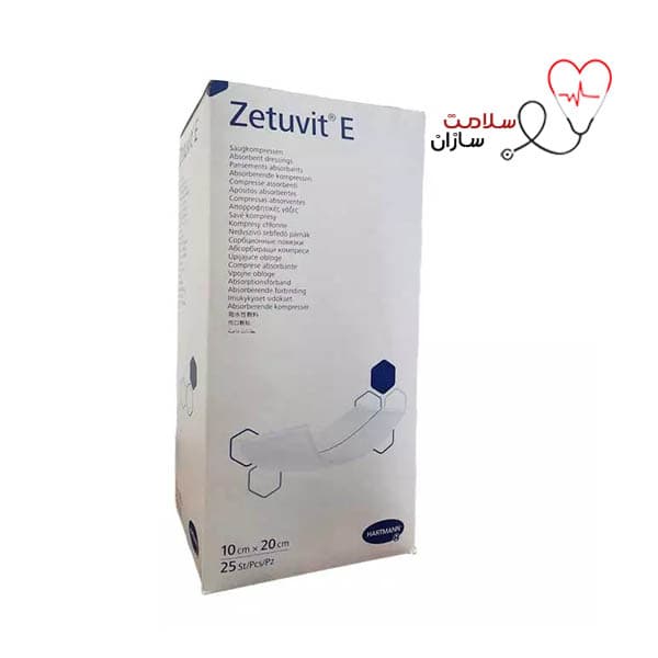 پانسمان فوق جاذب زتوویت (2029/3) zetuvit E 10*10