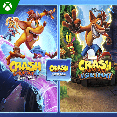 بازی Crash Bandicoot Quadrilogy Bundle ایکس باکس XBOX