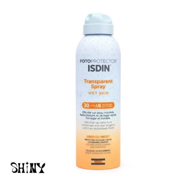 اسپری ضدآفتاب ایزدین Transparent SPF30 — تصویر ۳