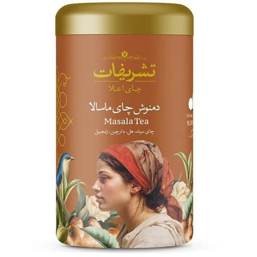 دمنوش کیسه ای چای ماسالا تشریفات (14 عددی) کد 4328 — تصویر ۴