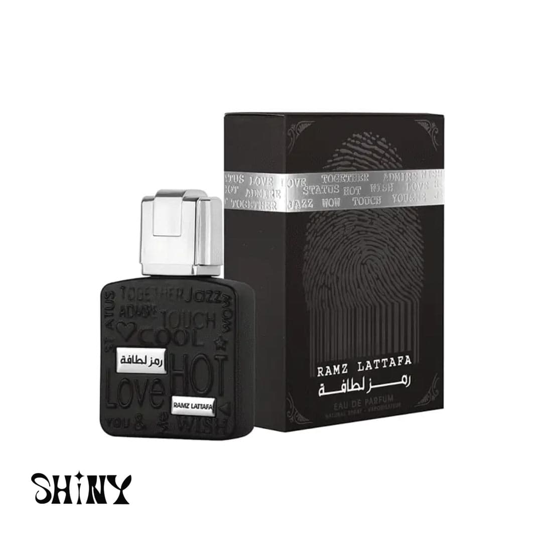 عطر ادکلن رمز لطافه سیلور نقره‌ای حجم 100 میلی‌لیتر