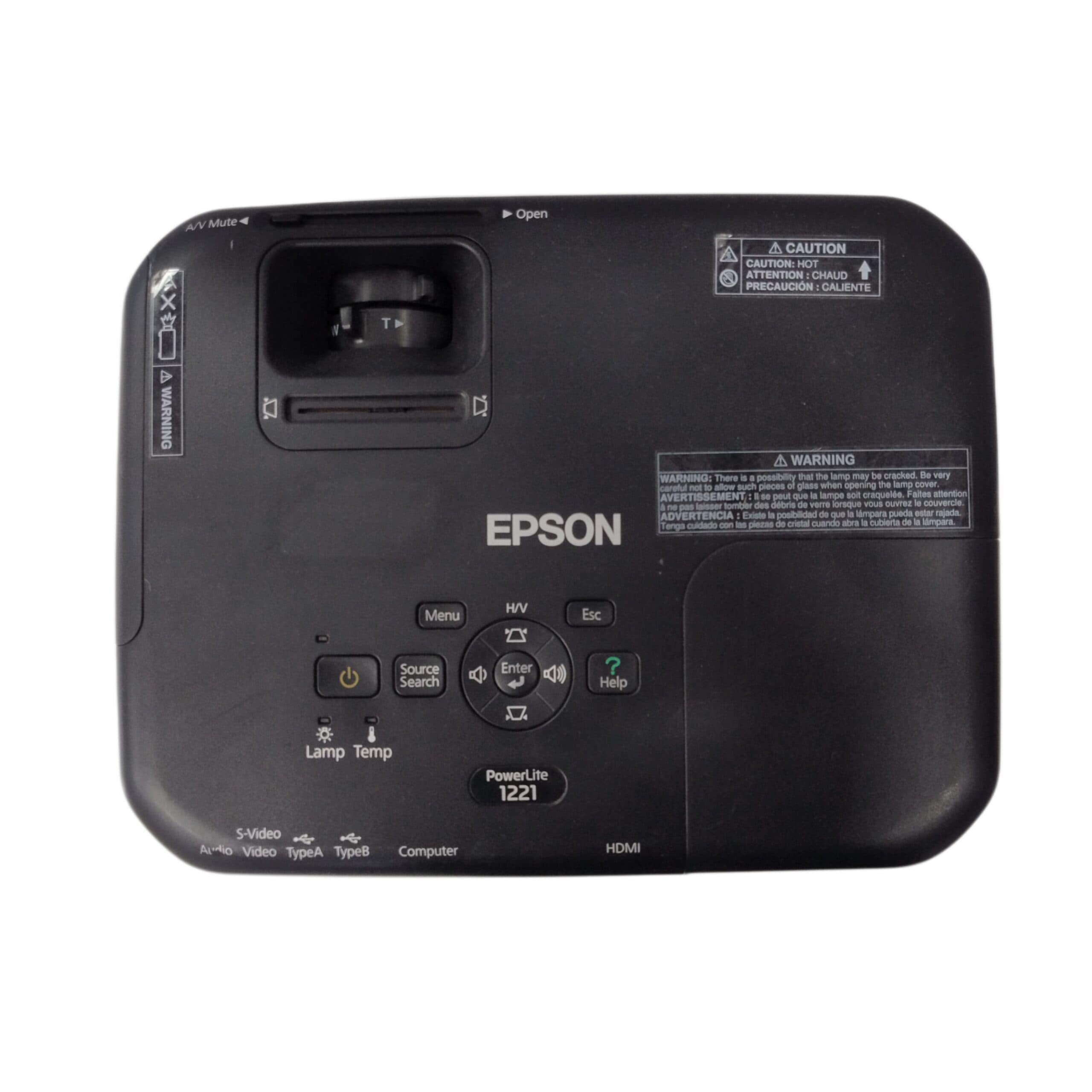 ویدئو پروژکتور اپسونEpson PowerLite 1221 — تصویر ۱۱