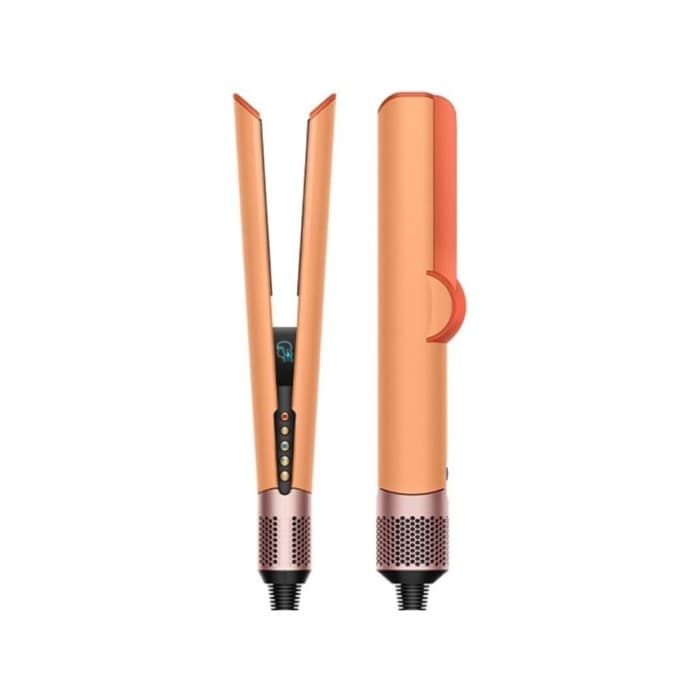 اتو مو دایسون اپریکات (رنگ نارنجی زردالویی ) مدل Dyson Airstrait apricot HT01