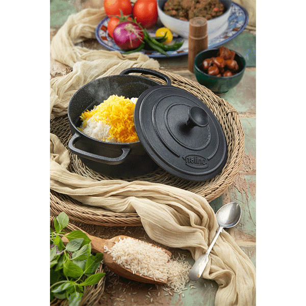 قابلمه چدن نالینو سایز24 مدل Feleti — تصویر ۹