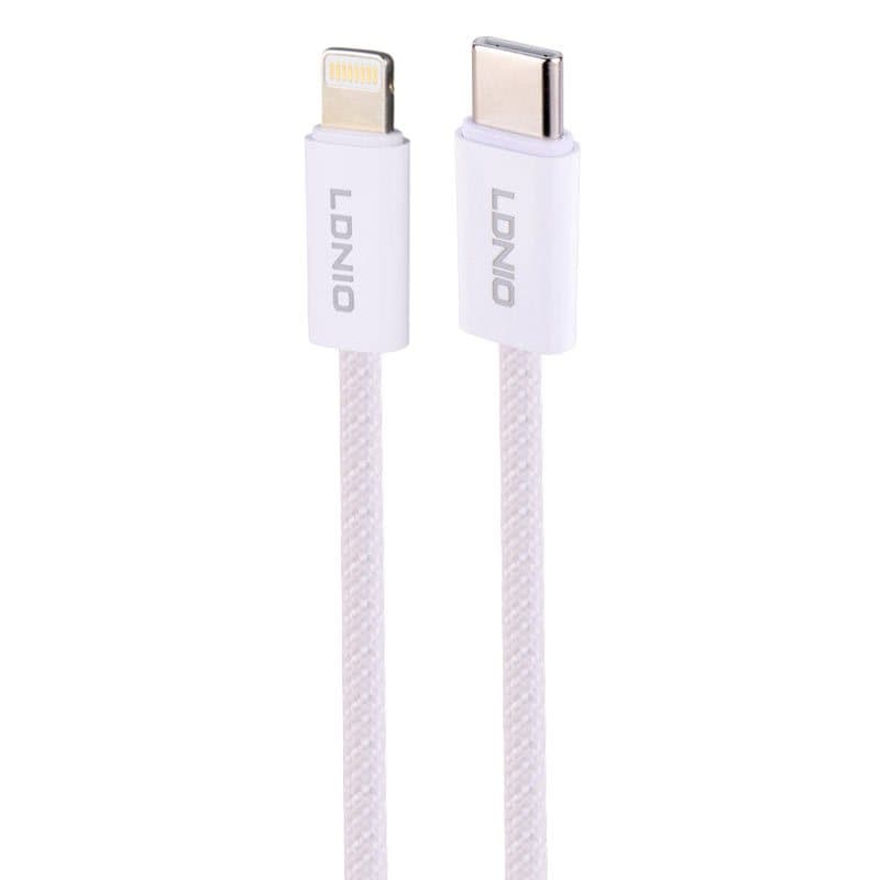 کابل شارژ تایپ سی به لایتنینگ LDNIO LC901i فست شارژ آیفون — تصویر ۷