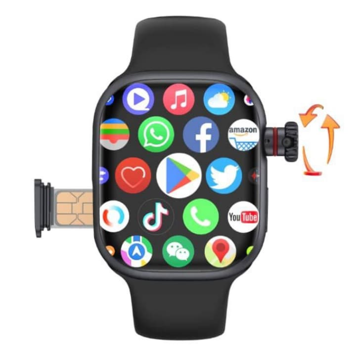 ساعت هوشمند سیم کارت خور و دوربین دار مدل NF9S Pro با رم 2 گیگابایت و حافظه 32 گیگابایت