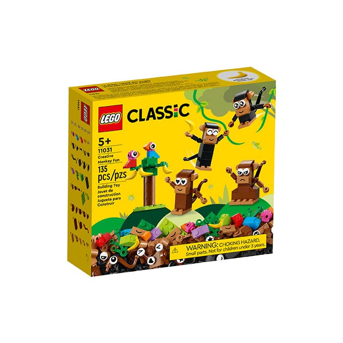 لگو کلاسیک 135 قطعه (کد 11031) Creative Monkey Fun