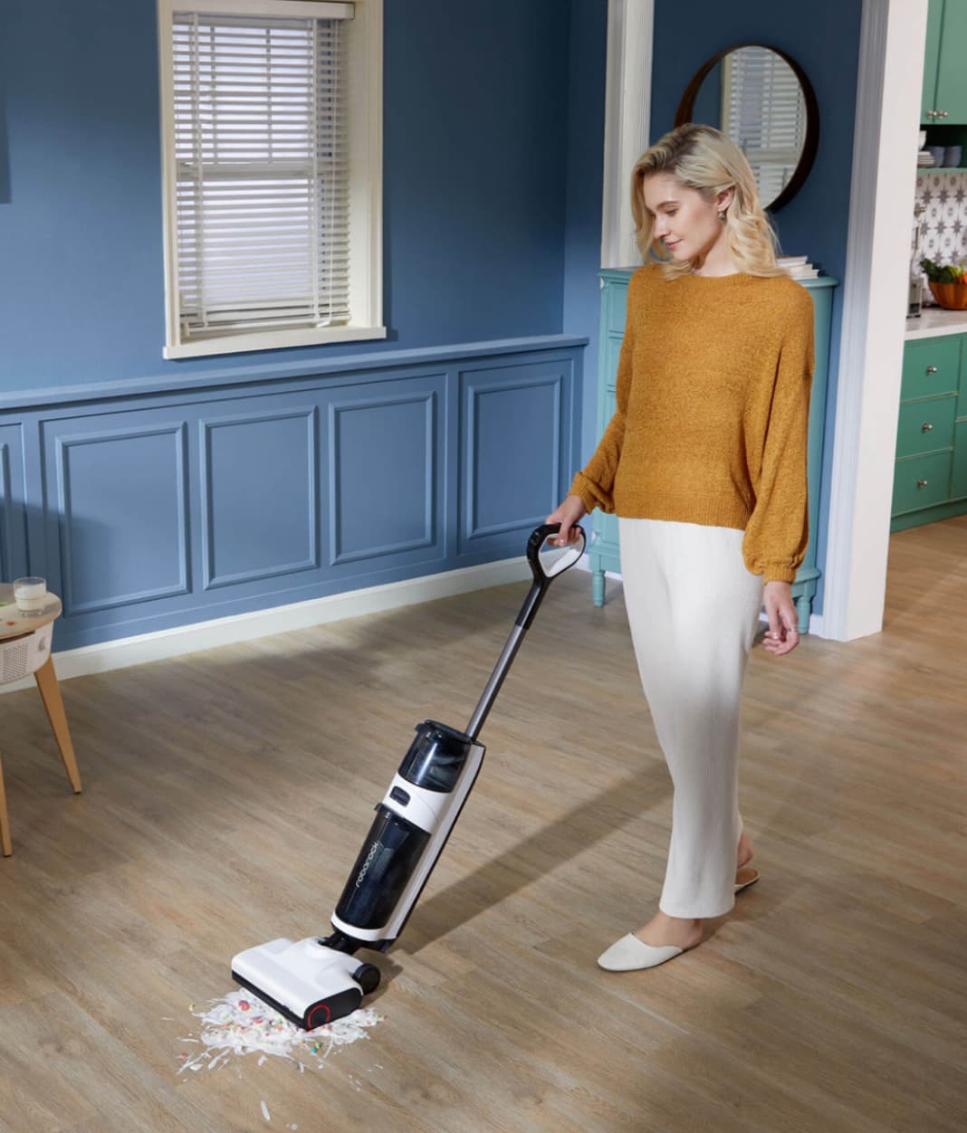جارو شارژی شیائومی مدل Roborock Dyad Air — تصویر ۱۱