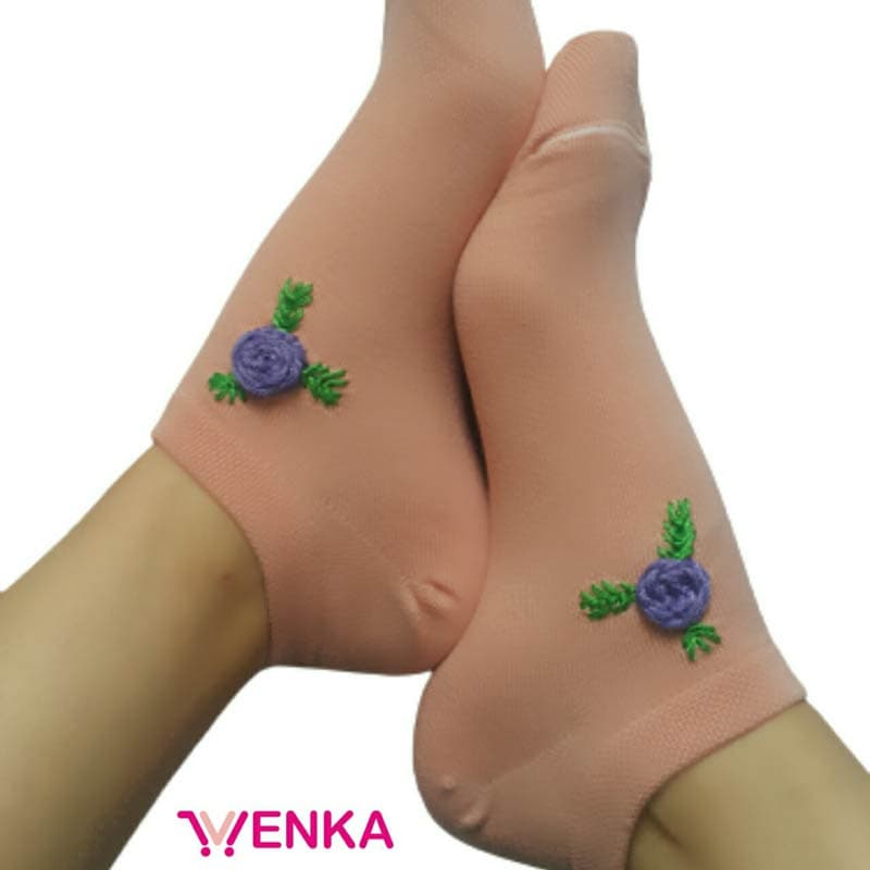 جوراب مچی گلدوزی کد359
