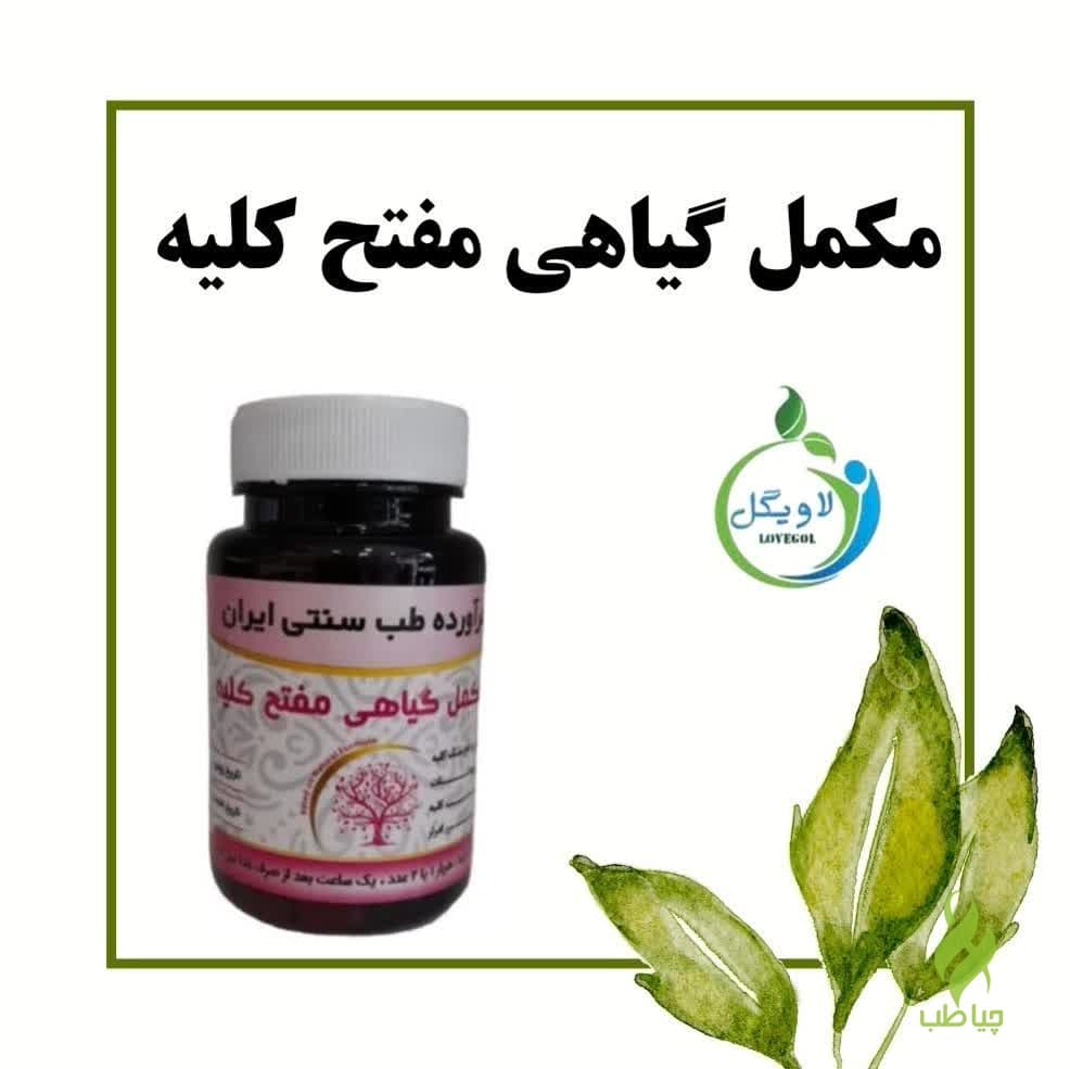 قرص مفتح کلیه دکتر خیراندیش (کمک به دفع سنگ کلیه و کیست کلیه و ورم پروستات)