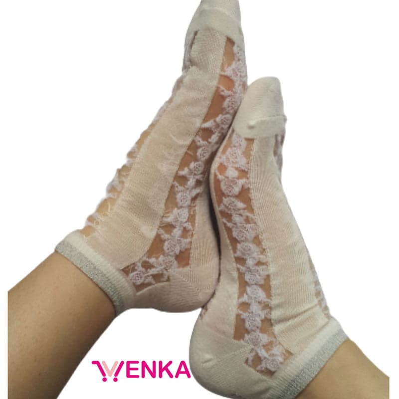 جوراب مچی شیشه ای لمه کد521 — تصویر ۳