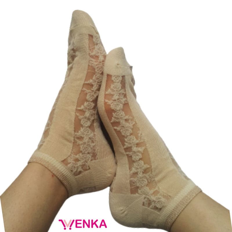 جوراب مچی شیشه ای لمه کد3601