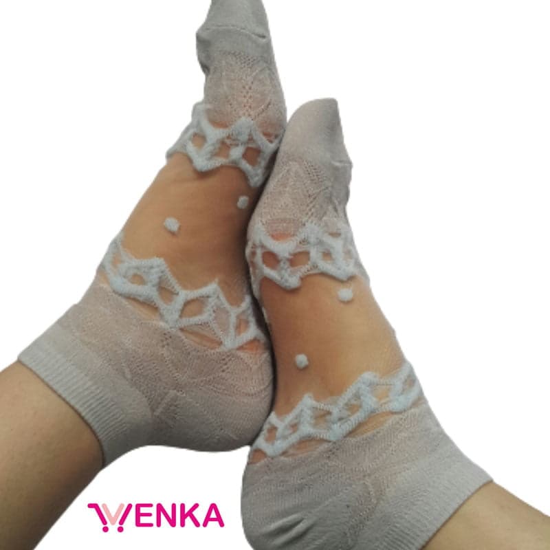 جوراب مچی شیشه ای کد 39388 — تصویر ۲