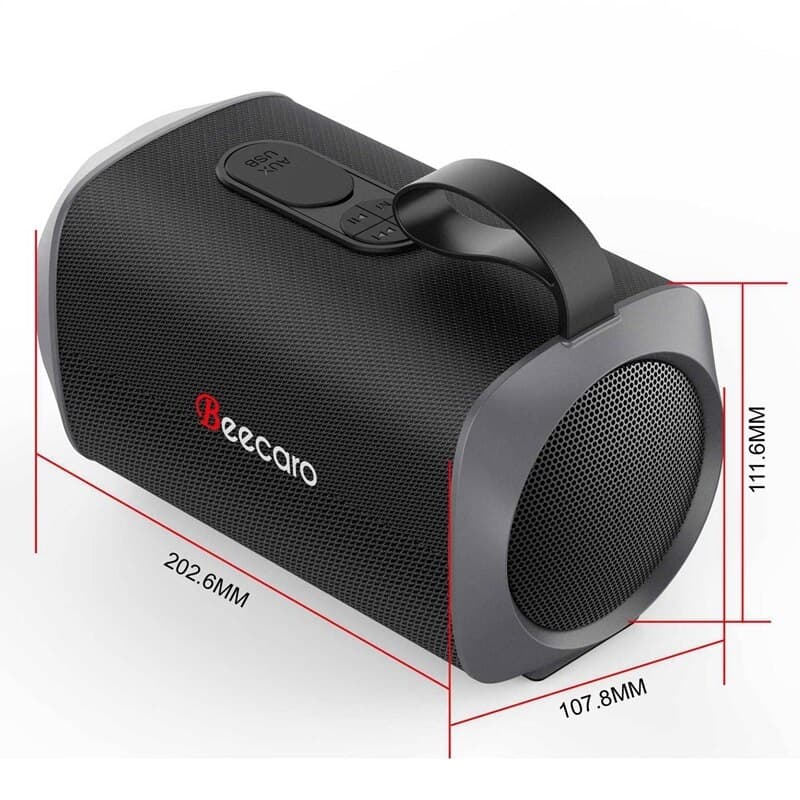 اسپیکر بلوتوثی قابل حمل بیکارو GF601 — تصویر ۳