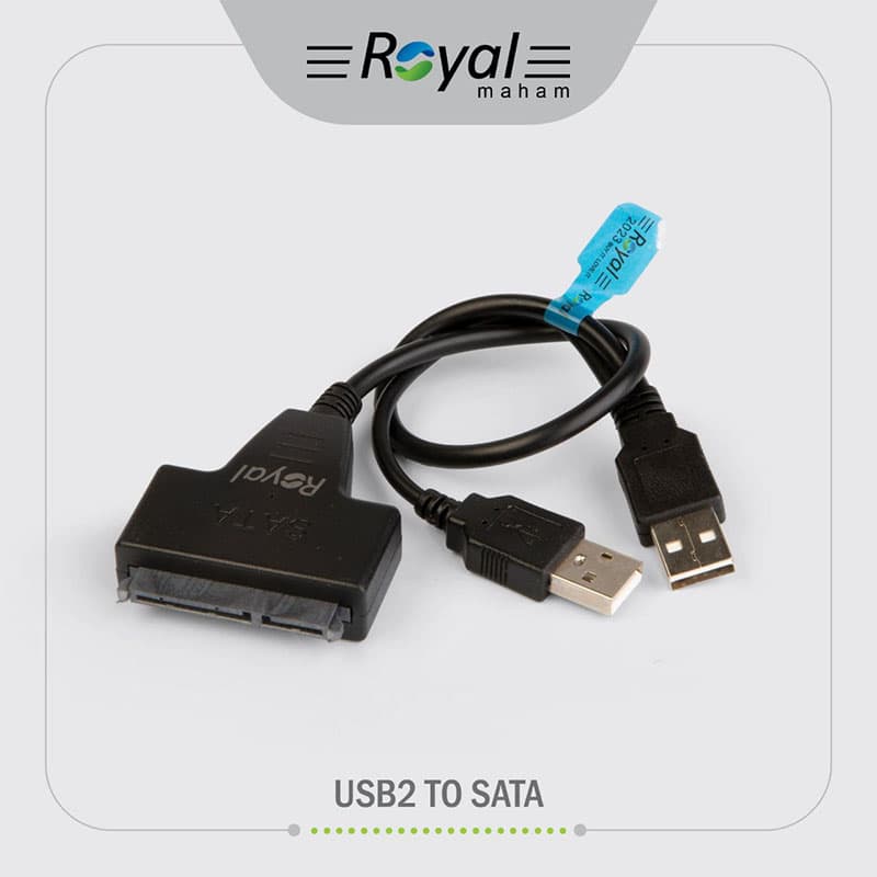 تبدیل USB به ساتا رویال (USB2.0 TO SATA RC-235 ROYAL) — تصویر ۵