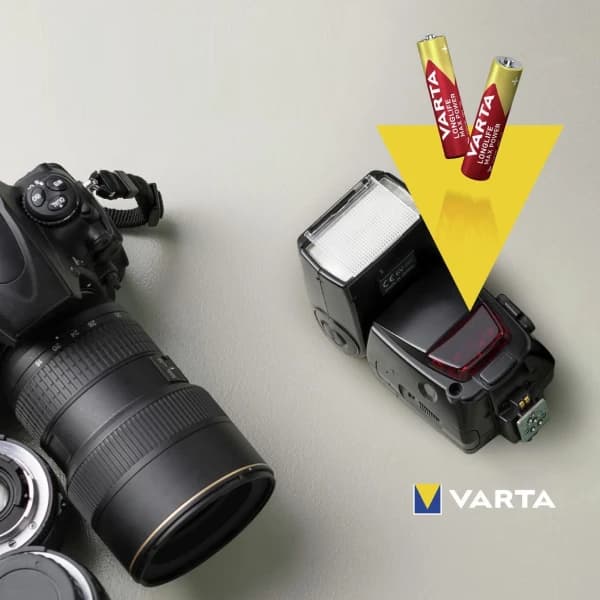باتری نیم قلمی آلکالاین وارتا VARTA POWER بسته 4 عددی — تصویر ۷