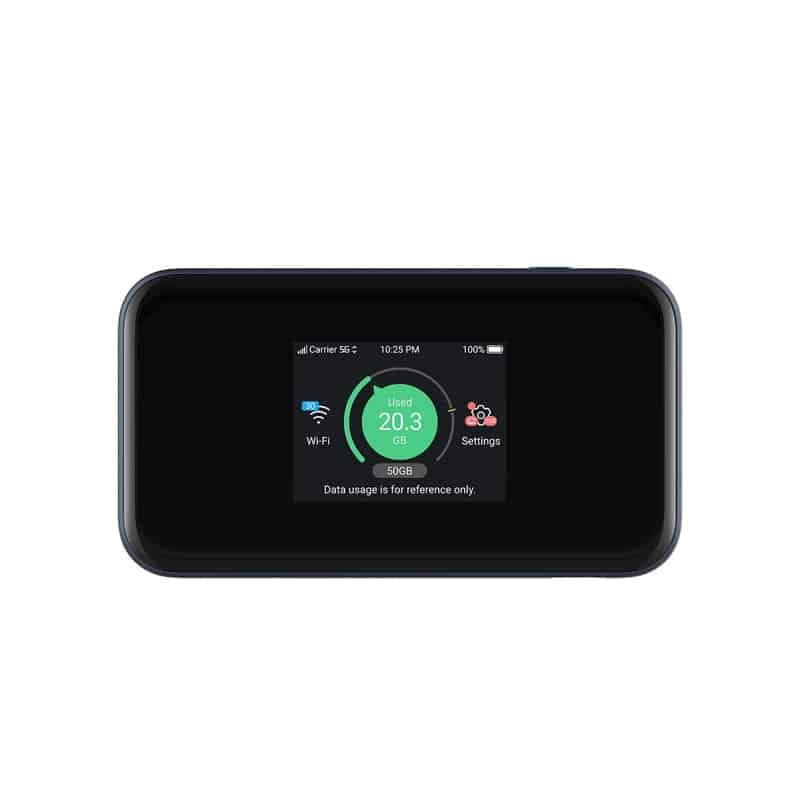 مودم سیمکارتی 4G/5G/TDLTE جیبی مدل ZTE MU5001 STC با پورت شبکه و قابلیت آنتن خارجی