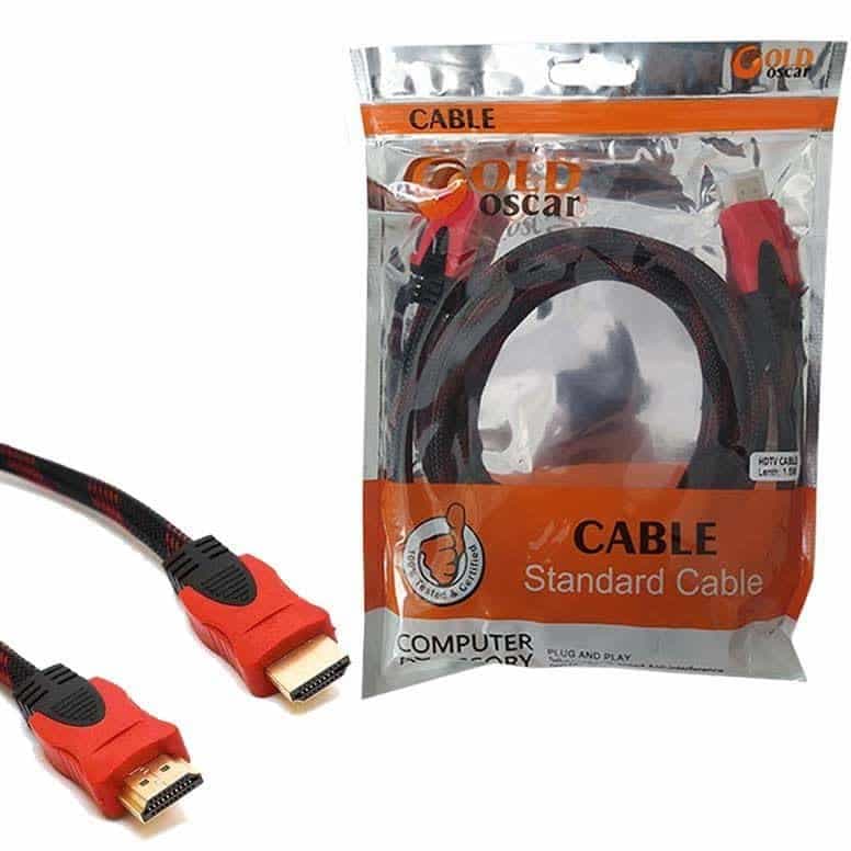 کابل HDMI گلد اسکار GOLD OSCAR طول 1.5 متر — تصویر ۴