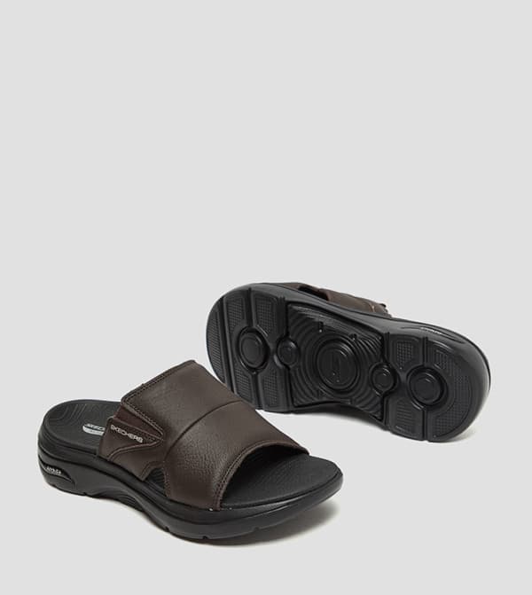 دمپایی مردانه اسکچرز SKECHERS GO WALK Arch Fit 2.0 229392/BRN — تصویر ۶