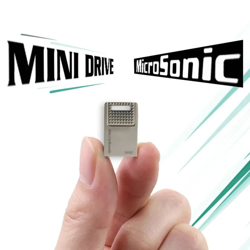 فلش ۱۶ گیگ میکروسونیک Microsonic Drive Mini — تصویر ۶
